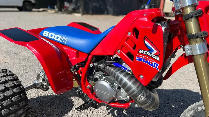 The ATC500R is FINISHED!  ATC250R With CR500 💪🏼