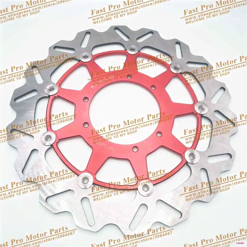 Плавающие тормозные диски 320 мм для Honda CR CRF CR125 CR250 CRF250R CRF250X CRF450X CRF450R внедорожный-0