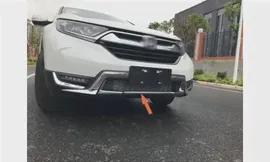 Накладка на низ переднего бампера Honda CR-V 2017-, хром