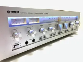 Yamaha CR-820 Am Fm Stereo Receiver 2 X 50 Watts RMS Vintage 1977 Work Good Look