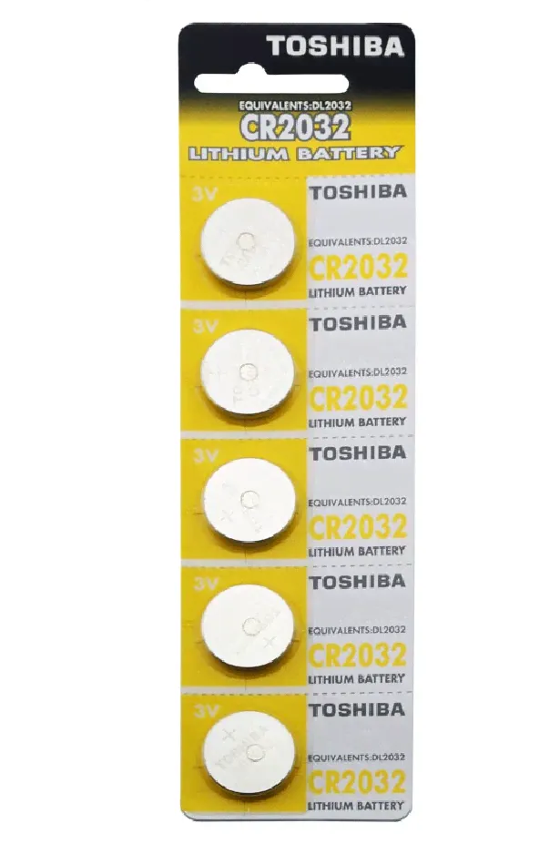 Элемент питания TOSHIBA CR-2032 5/блистер-0
