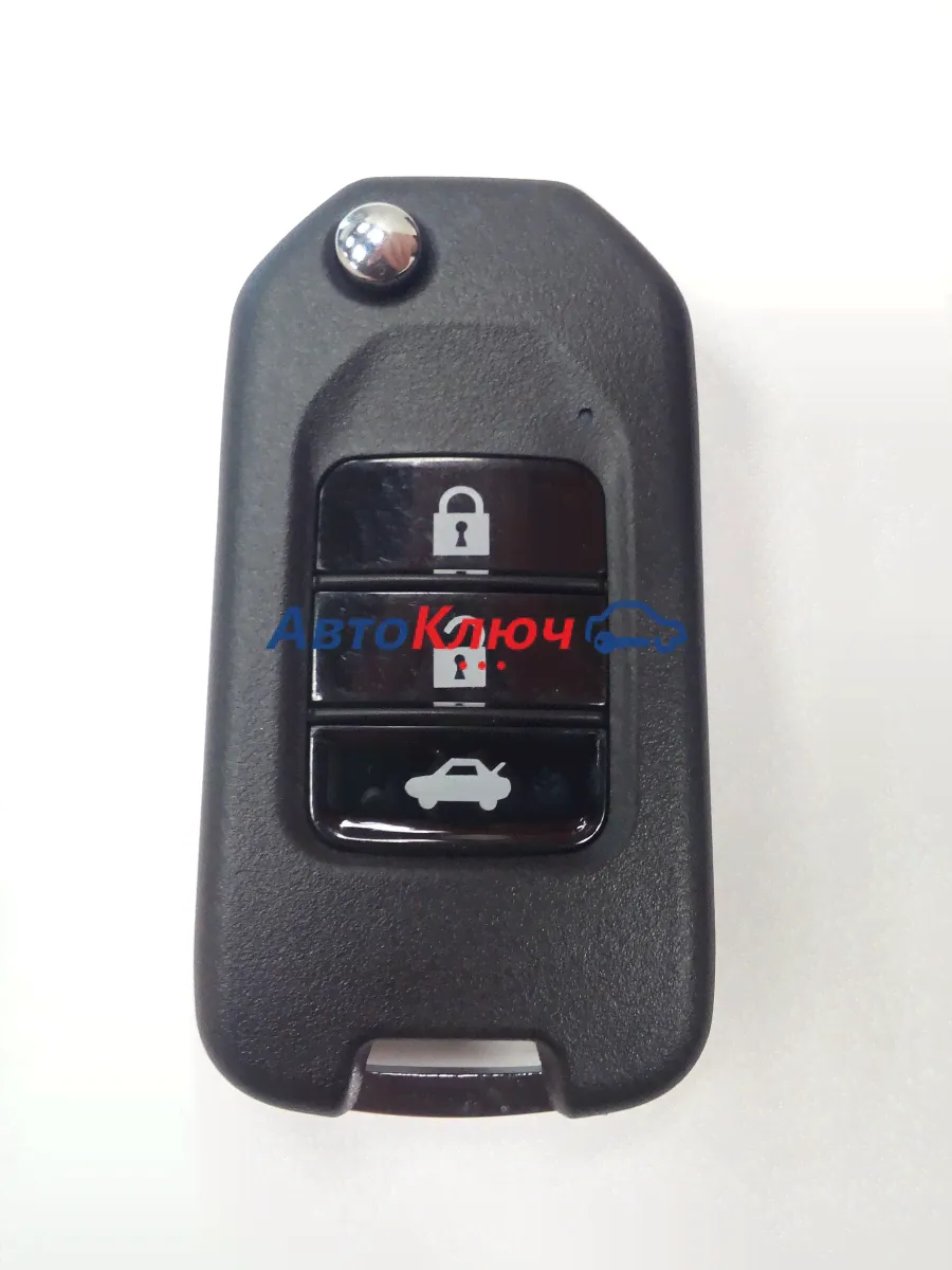 Выкидной ключ Honda CR-V 2012-2024,. 3 кнопки G-чип 433 МГц (A)-0