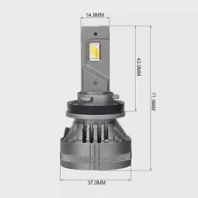🛍 Светодиодные лампы Vizant ST1 Bluetooth Control цоколь H 11 с чипом G-CR Tech 6000lm 3000-5000k