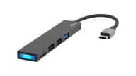 Концентратор Ritmix CR-4314 с картридером, USB HUB - 1x USB3.0, 2x USB2.0, 1x MicroSD/TF