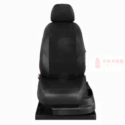 Чехлы Honda Cr-v 2012-2018 Фабрика Автолидер HA14-0304-EC01 Черная Экокожа-0