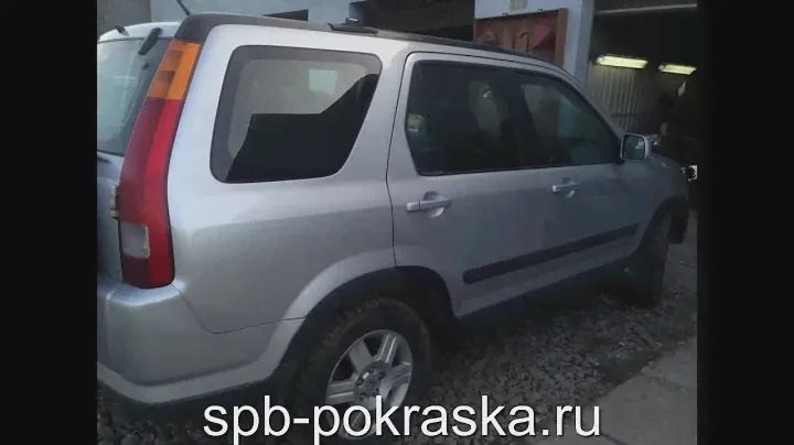 Замена порогов и ремонт днища Honda CR-V