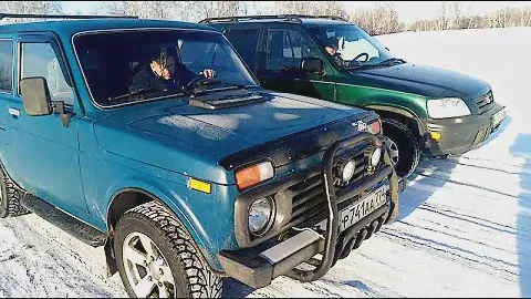 OFFROAD  Трэш контент Нива vs Honda CR V