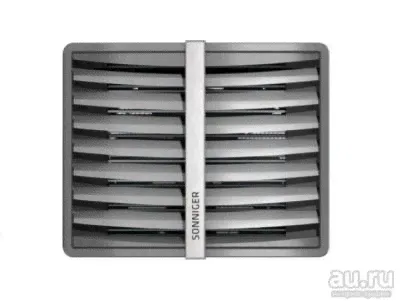 Тепловентилятор водяной Sonniger Heater Condens CR One 5-25 кВт, 2-рядный, расход воздуха до 1600 м3, низкий уровень шума до 35 дБ(А). Польский воздушный отопитель Соннигер Хитер Конденс-0