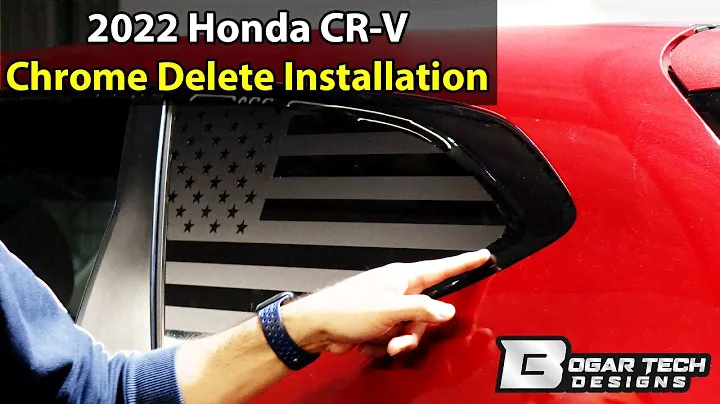 2022 Honda CR-V Side Chrome Delete Install