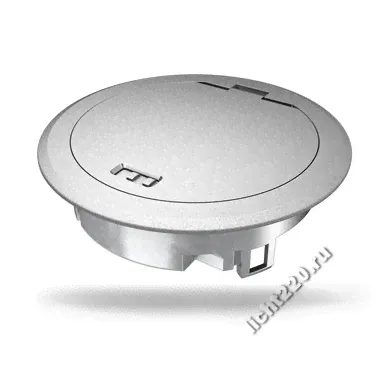 Лючок (люк) GES R2 40х140 мм (универсальный, хромированный), IP66 [тип: GES R2 Cr] OBO Bettermann 7408856-0