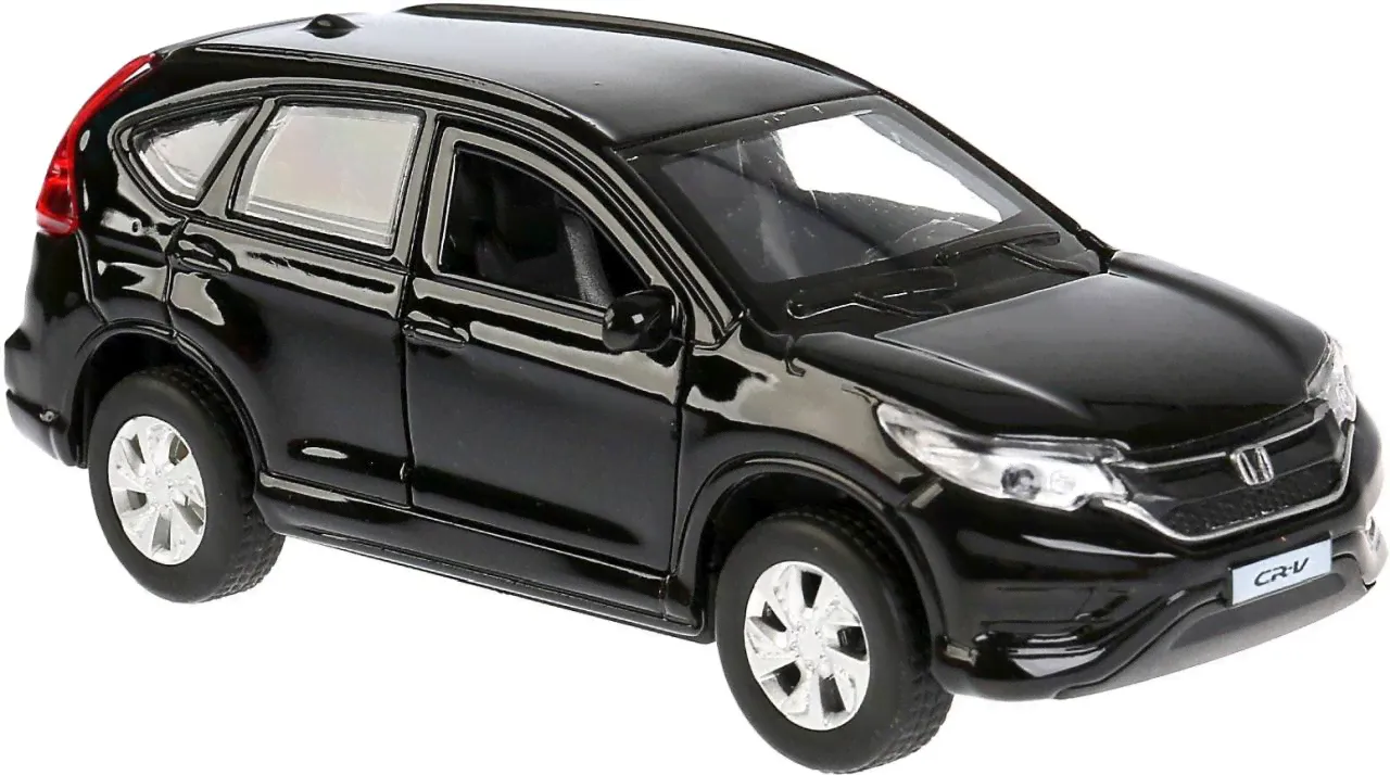 Автомобиль металлический инерционный HONDA CR-V 12 см Цвет Чёрный ТЕХНОПАРК CR-V-BK
