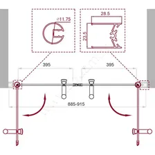     BelBagno UNO (UNO-B-2-90-C-Cr)