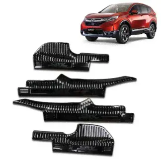 Накладки на пороги Хонда СРВ / Honda CR-V 5 2017-2019