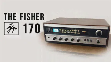 The Fisher 170 Stereo Receiver from 1972 #vintagehifi