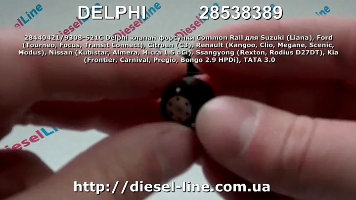 28538389 28440421 9308 621C Delphi клапан форсунки Common Rail
