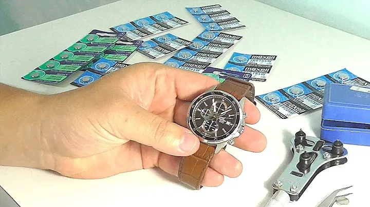 CASIO EDIFICE – батарейка и обнуление хронографа
