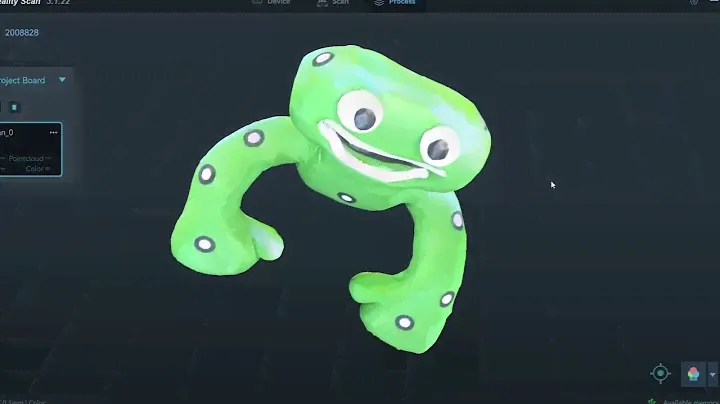 CR-Scan Raptor | First Multiple-Line Blue Laser 3D Scanner Brings You To New Dimension