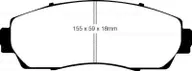 DP61743 EBC Brakes Greenstuff тормозные колодки перед. HONDA CR-V