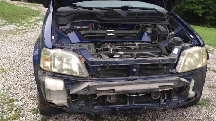 1997-2001 Honda CR-V Front Bumper Replacement Using A $32 Certi-fit Bumper