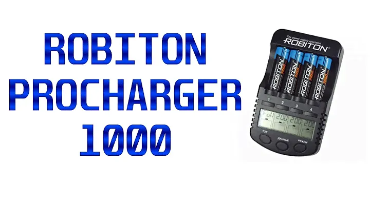 Интеллектуальное зарядное устройство Robiton ProCharger 1000