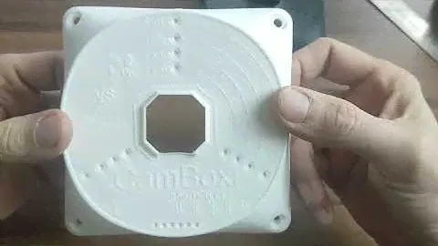 CamBox NX7 7777; Монтажная коробка для камер видеонаблюдения, эстетичный и быстрый монтаж