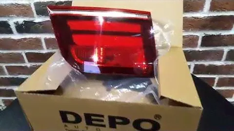 BMW E70 X5 БМВ Е70 Х5 Фонарь задний внутренний диодный Led Depo от 2011 2013 год
