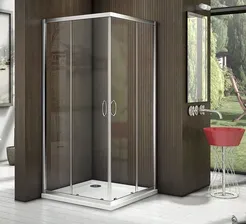 Душевой угол GOOD DOOR Latte CR-80-C-WE 80x80 см