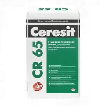 Гидроизоляционная масса "CR 65" (20 кг) Церезит