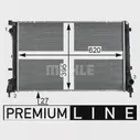 Радиатор охлаждения двигателя MAHLE ORIGINAL IZ JA3 1437580213 CR 2002 000P