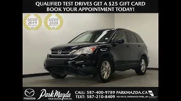 BLACK 2010 Honda CR-V EX-L EX-L Review   - Park Mazda