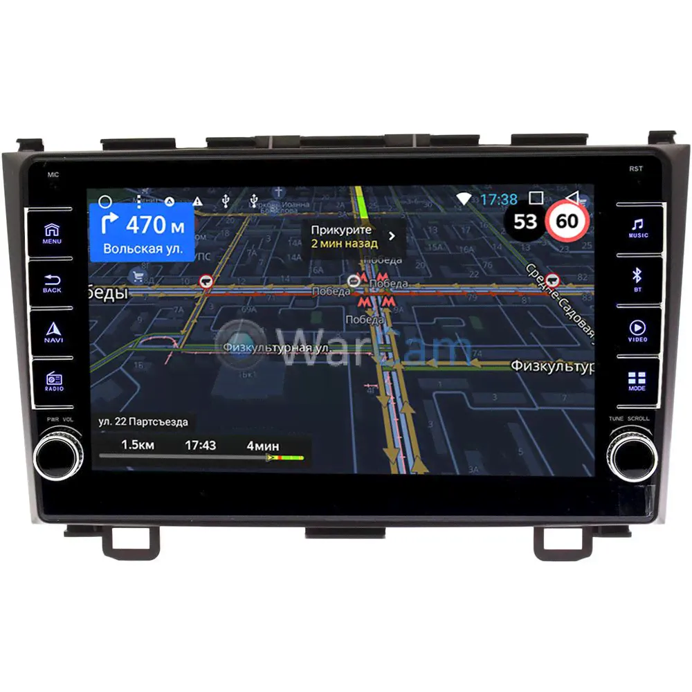 Штатная магнитола Honda CR-V 3 (2006-2012) OEM BGT9-9008 2/32 Android 10