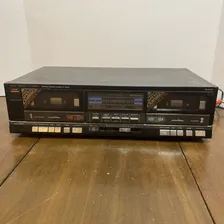 Fisher CR-W74H Stereo Double Cassette Tape Deck FM-270 AM/FM Synthesizer Tuner