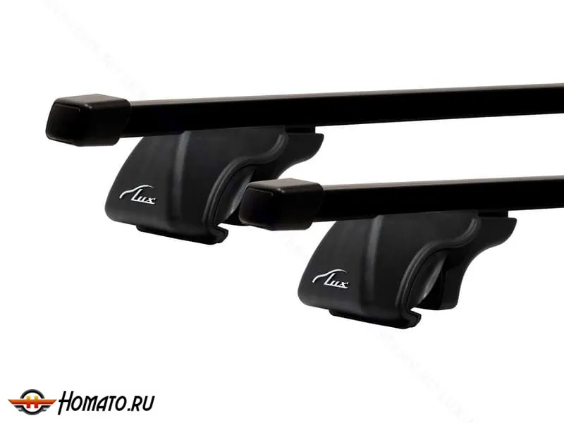 Багажник на крышу для Mazda 5 (CR) 2005-2010 | на рейлинги | LUX Классик и LUX Элегант-2