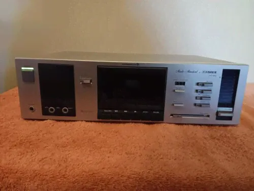 fisher cr-140 Stereo Cassette Recorder Player-0