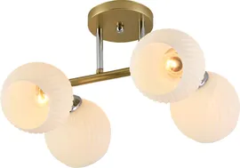 Люстра E27*60W 10630/4 GOLD+CR (1)