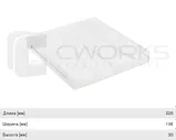 Фильтр воздушный салона HONDA Civic 4, 5, CR-V CWORKS