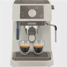 Кофеварка, кофемашина De'Longhi EC 235.CR бежевый цена, купить в Москве, отзывы, характеристики, обзор