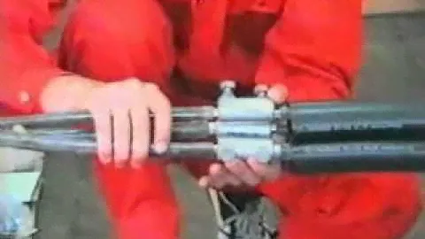 Монтаж соединительной муфты Райхем. Электролаборатория