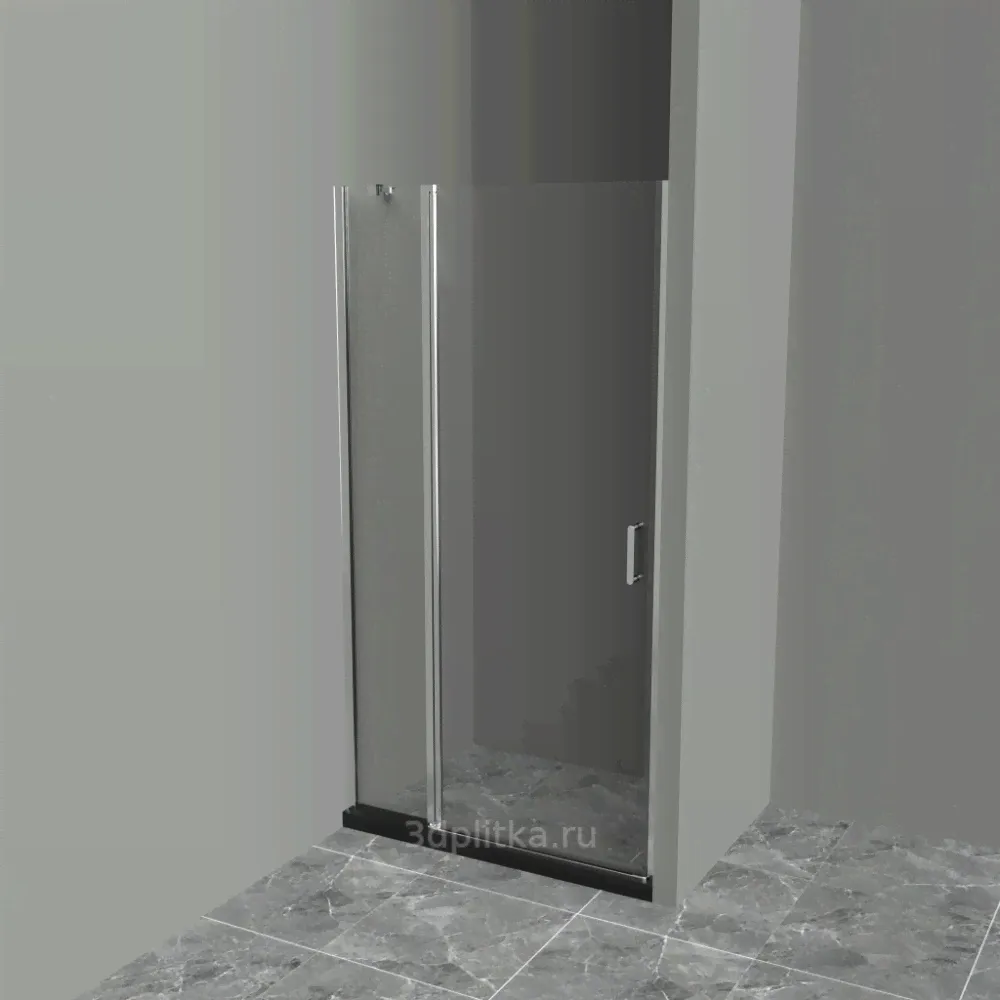Душевая дверь BelBagno Uno UNO-B-12-40+70-C-Cr Прозрачный / Хром 110х190-1