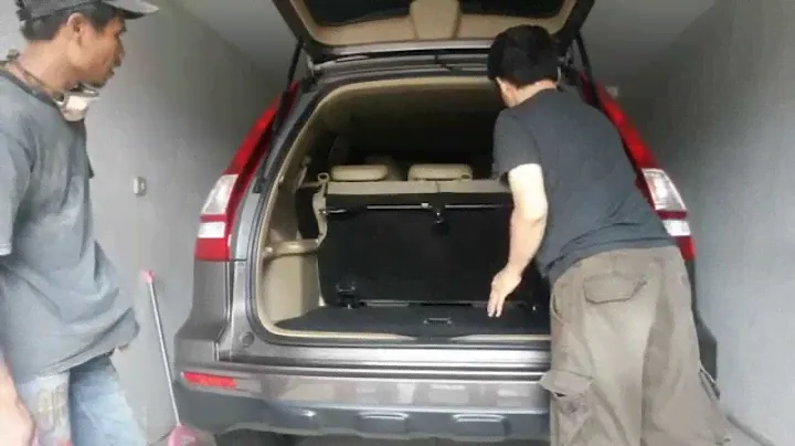 Honda CR-V 3rd Row Seat Modification version 2 (Foldable) !