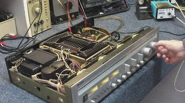Yamaha CR-2040 Receiver - pt.1 eval & repair