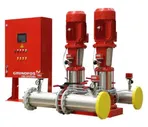 Напорная установка для систем водного пожаротушения Grundfos Hydro M×-A 1/1 CR 20-1