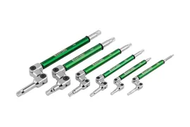 Набор ключей Kraftool TORX, шарнирные, Cr-Mo сталь