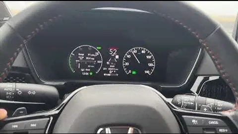 2023 Honda CRV Hybrid Sport Touring acceleration and sound | CarCounsel Drive Mode Review