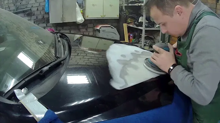 Honda CR-V ремонт и покраска правых дверей,полировка кузова.