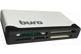 Картридер Картридер внешний BURO BU-CR-2102, белый