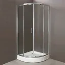 Душевой уголок 80x80x190 Uno BelBagno UNO-R-2-80-C-Cr