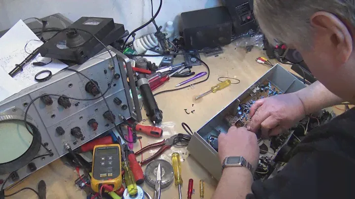 Fisher dual cassette deck tear down and repair