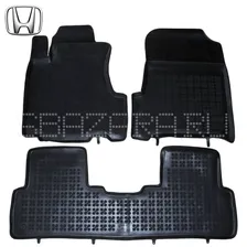 Коврики Honda CR-V III от 2006 - 2012 в салон резиновые Geyer Hosaja (Польша) - 4 шт Черный