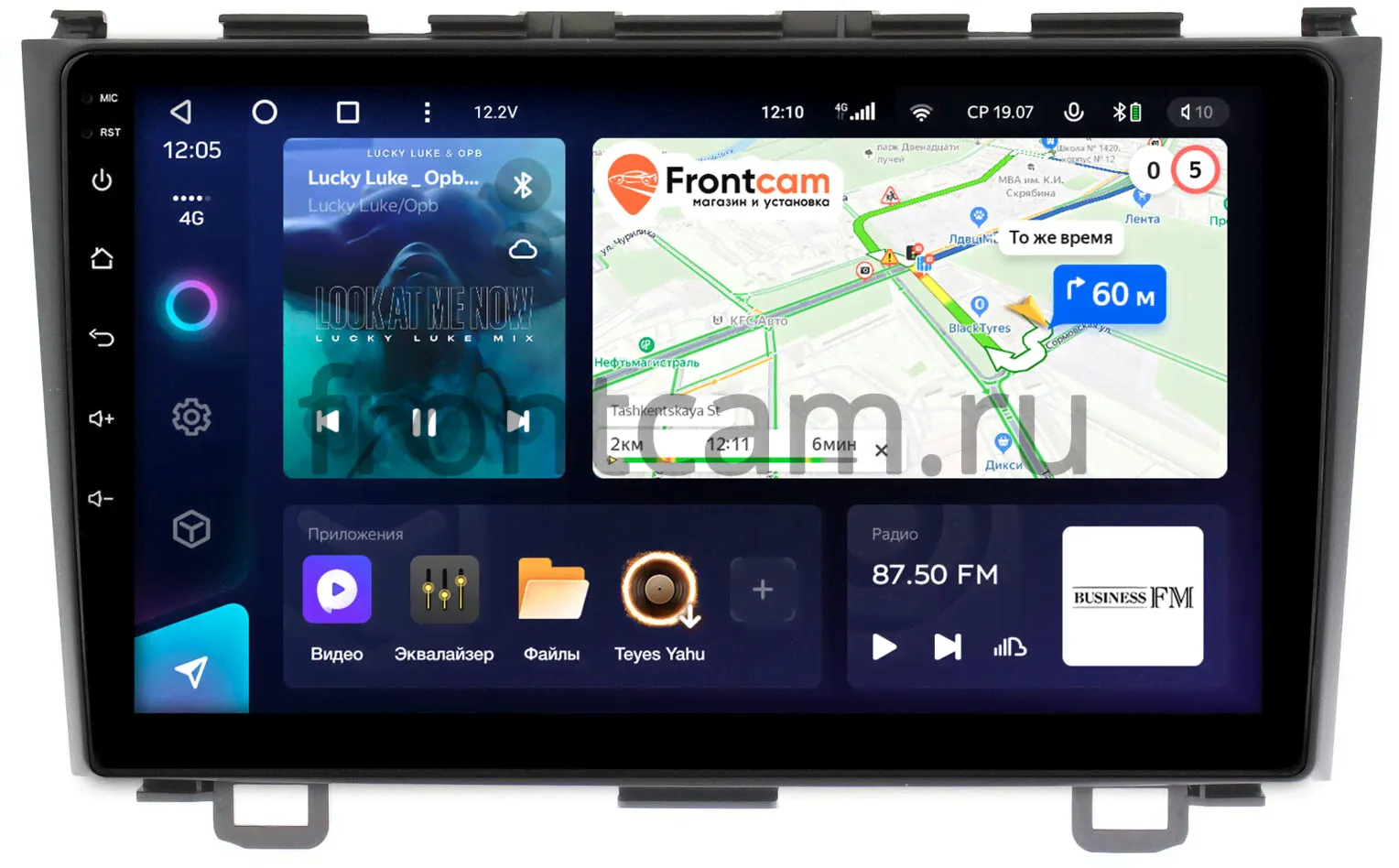 Штатное головное устройство Honda CR-V 3 (2006-2012) Teyes CC3 4/32 9 дюймов RM-9008 на Android 10 (4G-SIM, DSP, QLed)-0